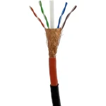 کابل شبکه نگزنس مغزی آلومینیوم با روکش مس cat6/sftp/outdoor/cca
