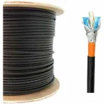 کابل شبکه cat6 sftp nexans نگزنس اوت دور دو روکش قرقره 305 متر