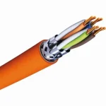کابل شبکه نگزنس اصلی با تست فلوک پرمننت cat6a/sftp/lszh