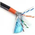کابل شبکه نگزنس مدل CAT6-SFTP با تست