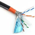 کابل شبکه نگزنس cat6 sftp به طول 305 متر با تست