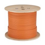 کابل شبکه آلمینیوم روکش مس CAT6 SFTP PVC قرقره 500 متری