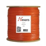 کابل شبکه CAT6 UTP CCA نگزنس قرقره 305 متري