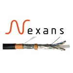 کابل شبکه نگزنس Cat6 SFTP outdoor دارای 2 روکش PVC + PE حلقه 305 متری تست فلوک